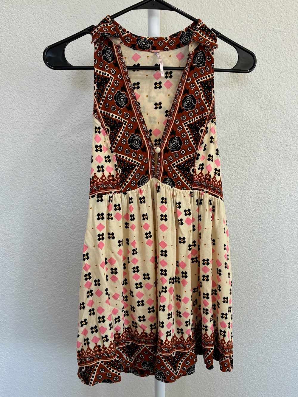 Free People Charolette Festival Sleeveless Tunic XS